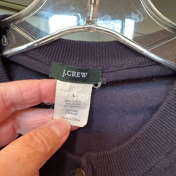 J Crew Navy Summer Half Sleeve Sweater - Picture 6 of 15